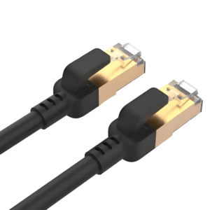 كيبل انترنت 1.5 متر CAT8 لون اسود